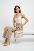 Blush Bloom Luxury Handbag