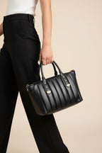 Pleated Luxe Handle Sling