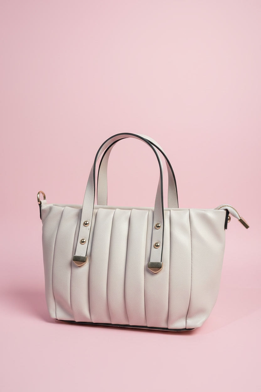 Pleated Luxe Handle Sling
