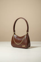 Croco Luxe U-Shaped Sling Bag